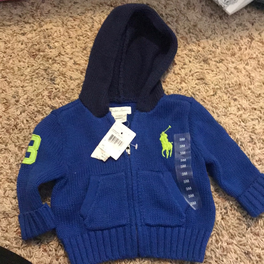 Brand new size 3 months Ralph Lauren sweater
